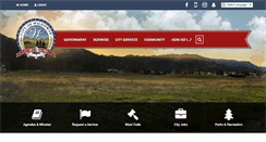 Desktop Screenshot of cityofwildomar.org